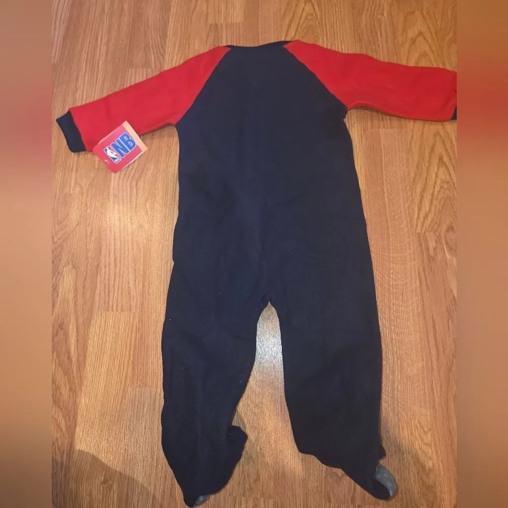 NBA New Orleans Pelicans Footie Pajama 6-9 Months NWT Basketball